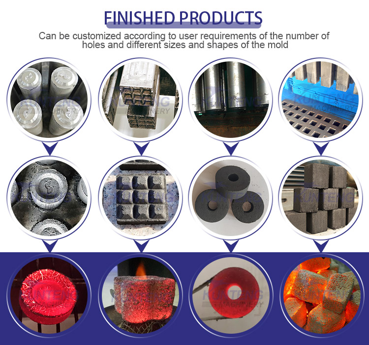 Industrial hydraulic block coal forming machinery coal powder mineral powder hydraulic machinery coconut shell carbon powder compression forming machinery