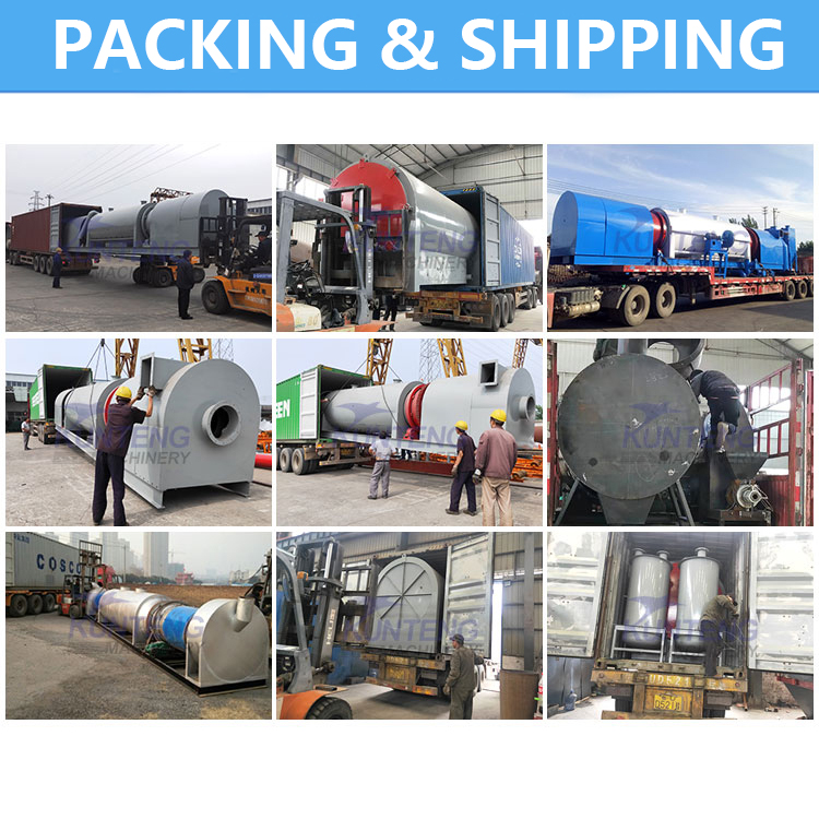 Sawdust Rice Husk Carbonization Equipment Continuous Drum Carbonization Furnace Coconut Shell Palm Shell Carbonization Furnace - Briquette Size: Customized