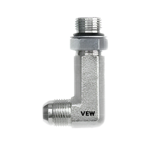 90 Degree Long Connector - Color: As Per Demand