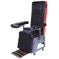 Blood Donor Phlebotomy Chair - Color: Black