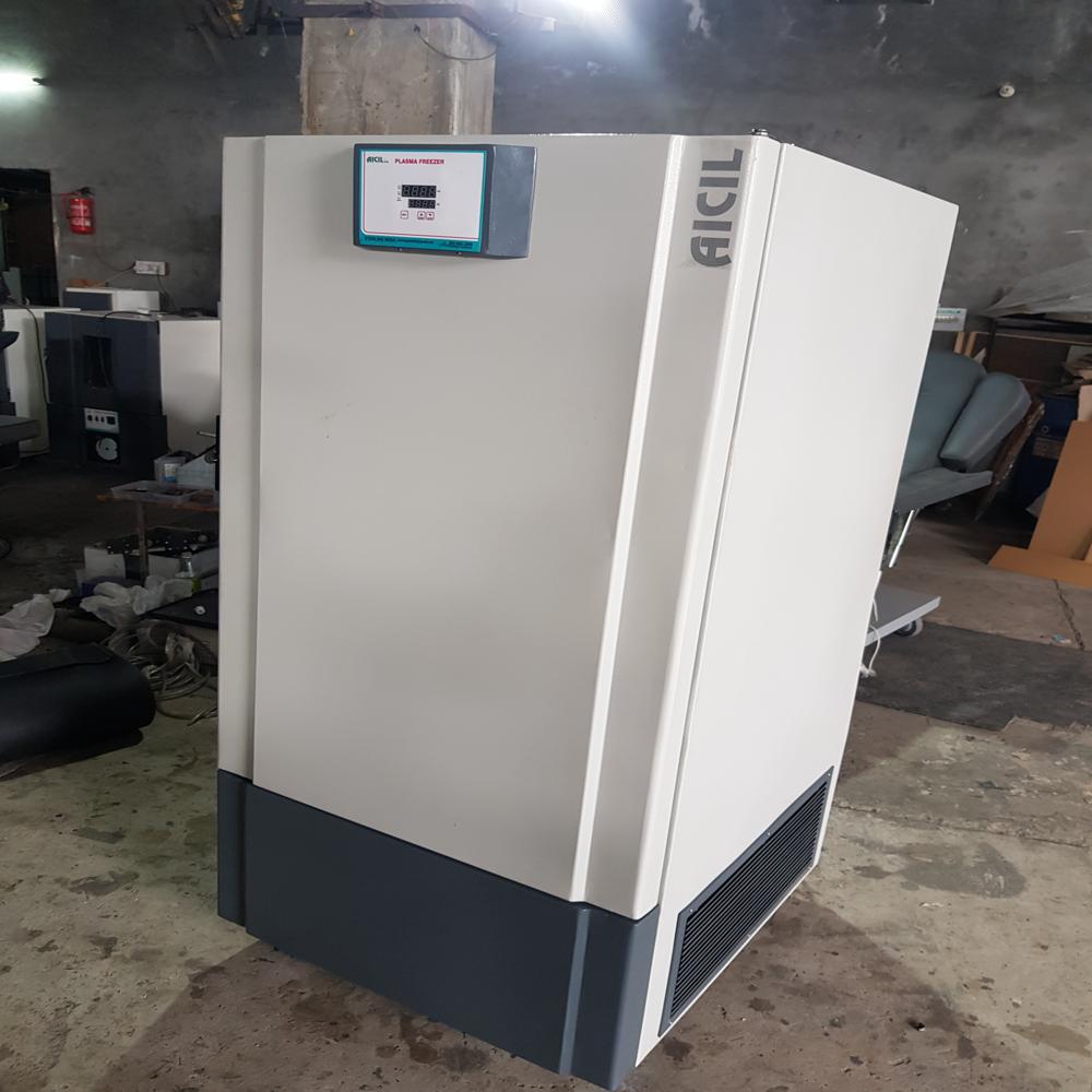 Aicil Stainless Steel Vertical Ultra Low Deep Freezer - Color: White