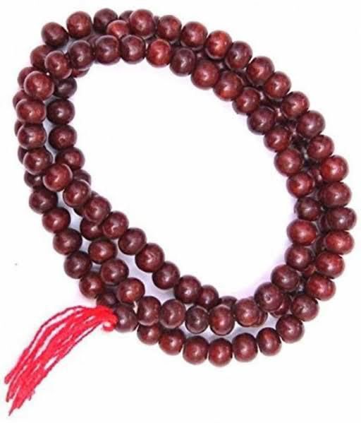 8Mm Red Chandan Mala - Color: Various Available