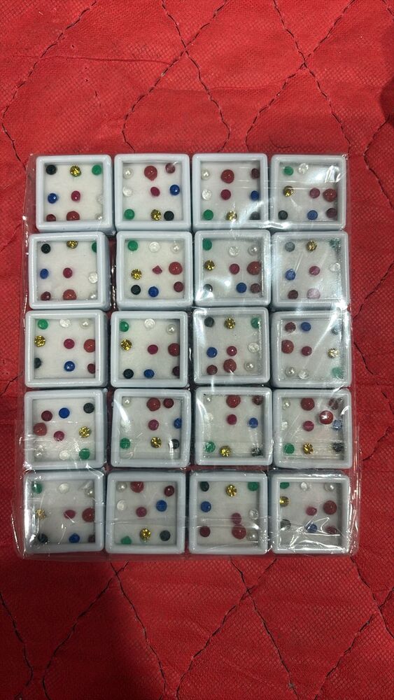 Navratan Nine Birthstones Box - Color: Various Available