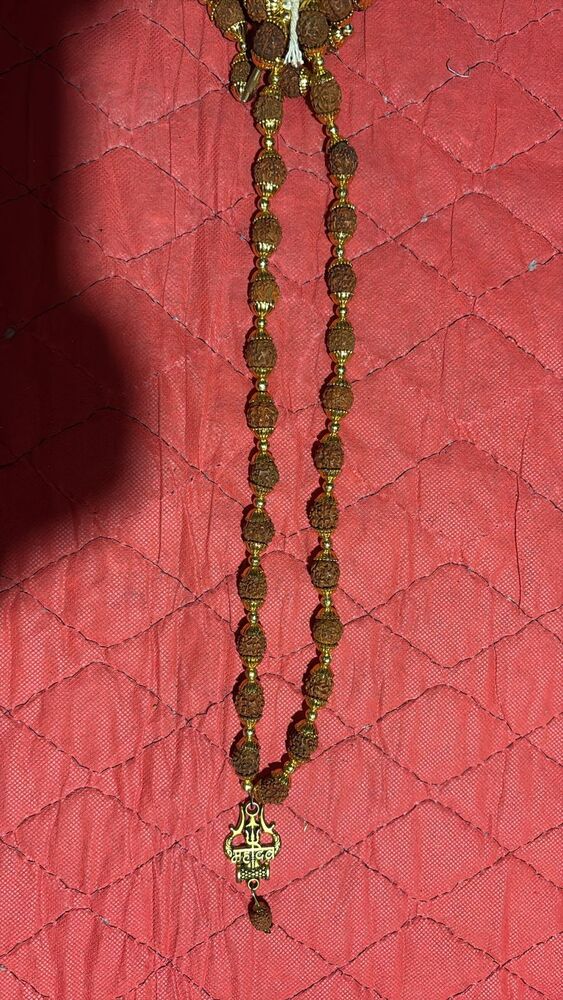 Rudraksh Locket Mala - Color: Various Available