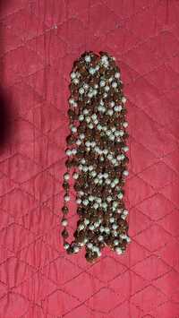 Rudraksh Moonga Mala - Color: Various Available