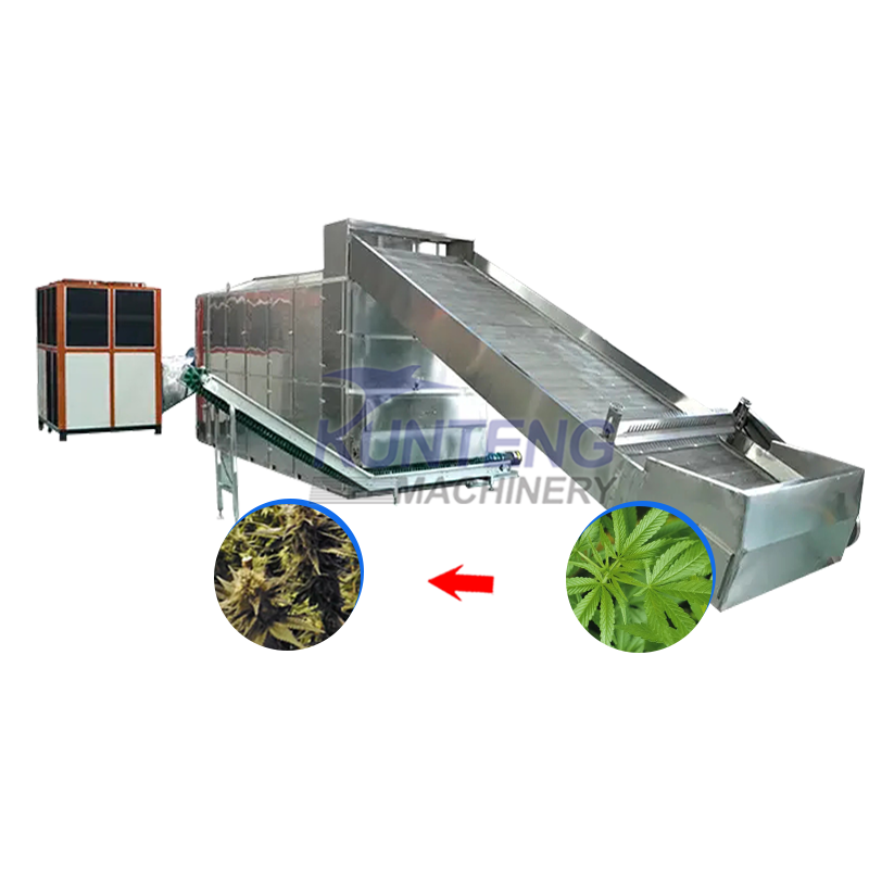 Grass Dryer Heat Pump Dryer Fully Automatic Food Dryer Multi-Layer Mesh Belt Drying Equipment - Color: Customized