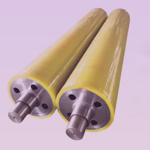 10Mm Yellow Polyurethane Conveyor Roller - Features: High Efficiency