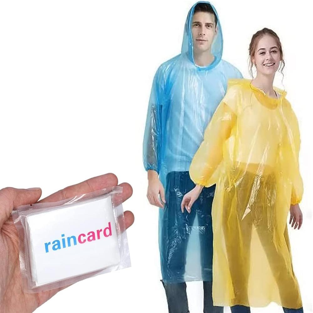 Pocket Rain Coat - Color: Multi