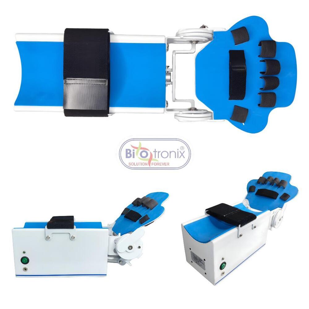 Wrist Continuous Passive Motion Device-Adjustable Range for Therapy Sessions