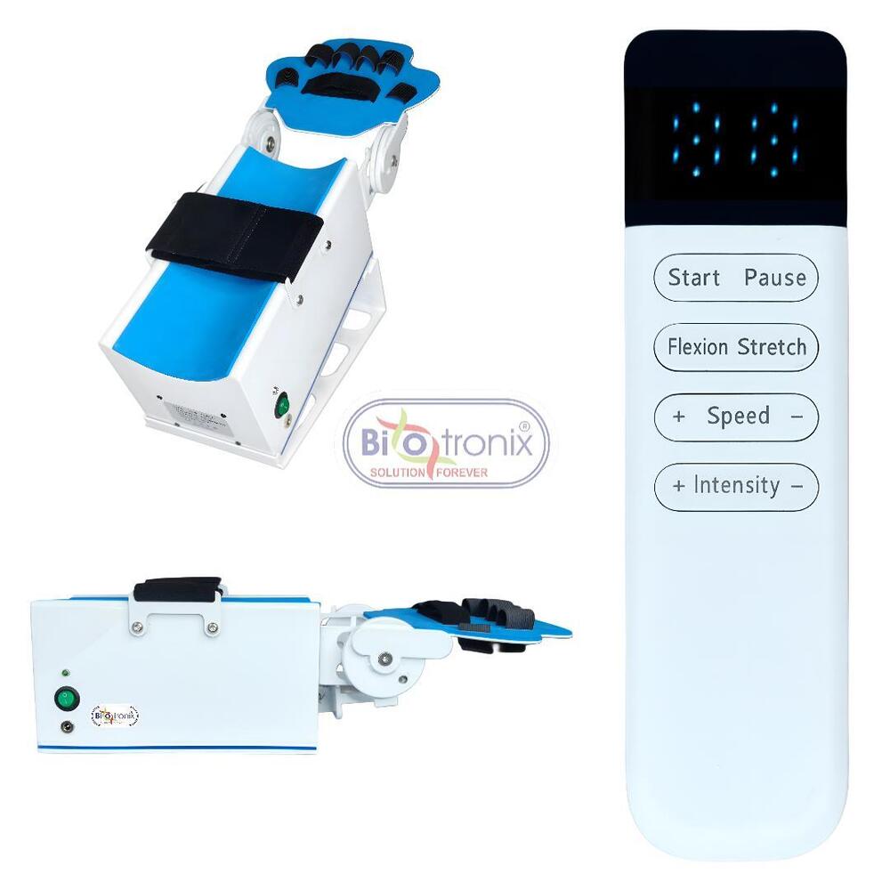 Wrist Continuous Passive Motion Device-Adjustable Range for Therapy Sessions