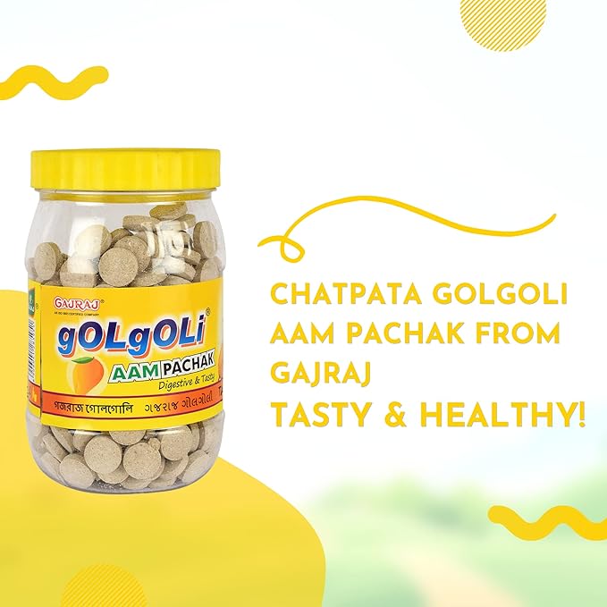 Golgoli Tablets For Digestion - Moisture-free, Easy-to-consume Supplement | Relief From Indigestion And Bloating For Adults