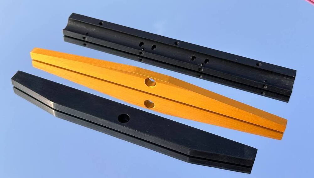 Alu Machined Parts With Anodizing - Color: Multicolor