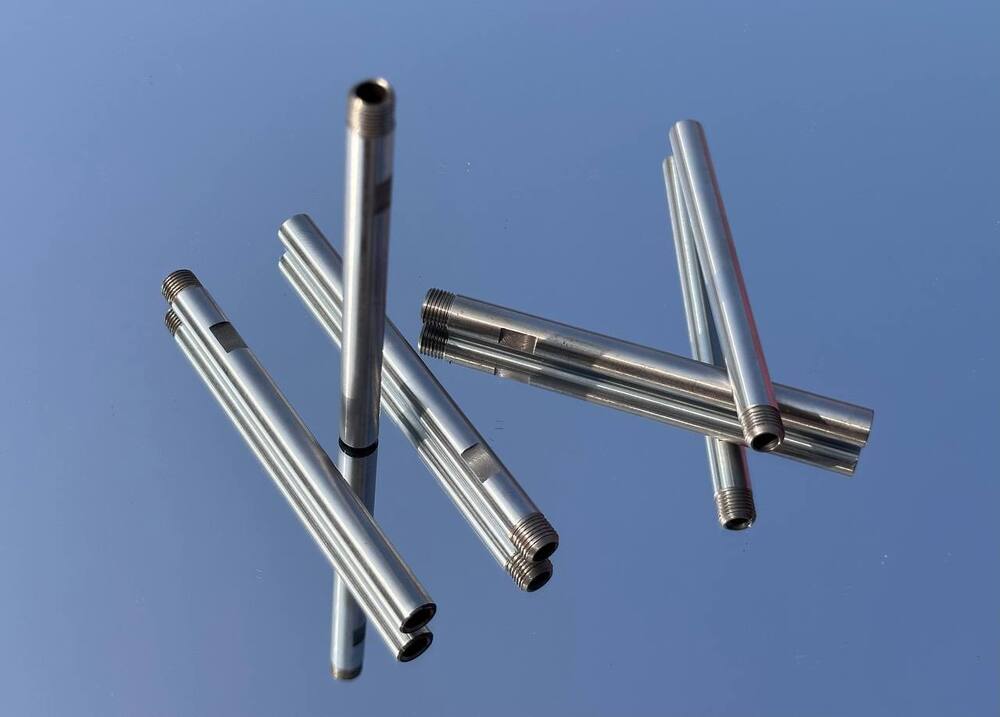 Hard Chrome Plated Stainless Steel Parts - Color: Silver