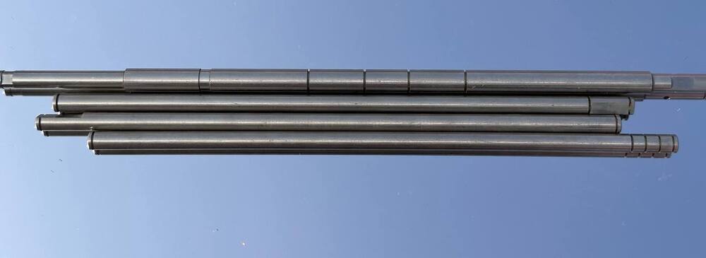 Stainless Steel Shafts With Multiple Operations - Color: Silver