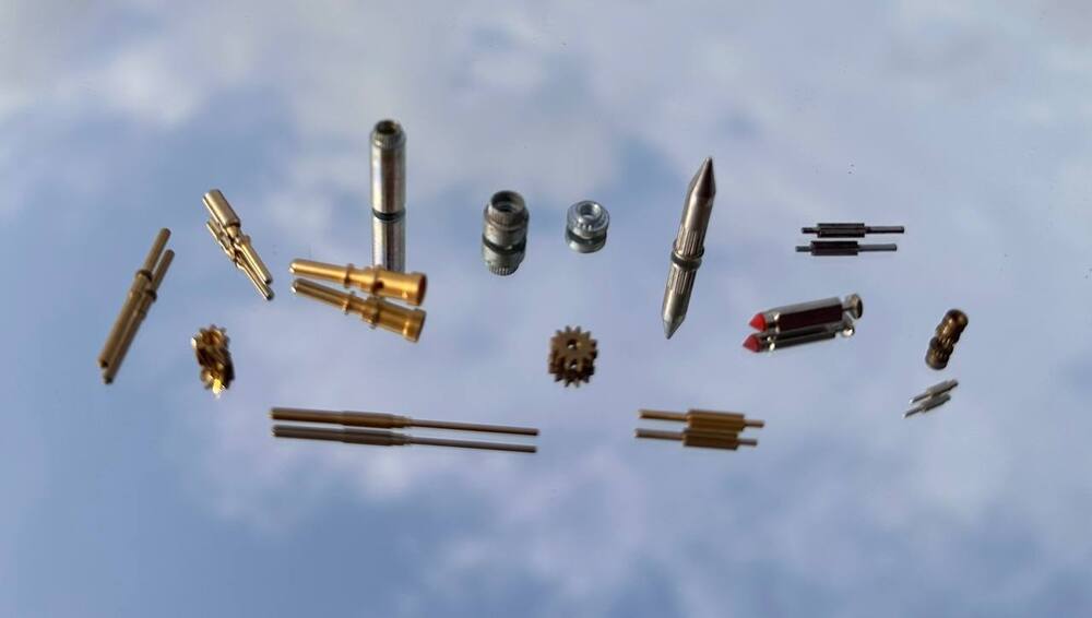 Swiss Turned Parts - Color: Silver