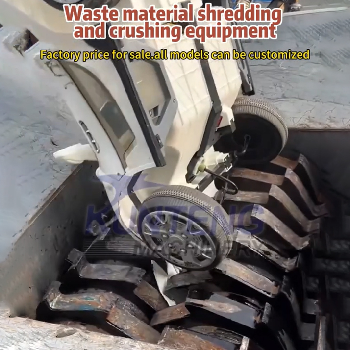 Car Shell Metal Scrap Shredding Machine