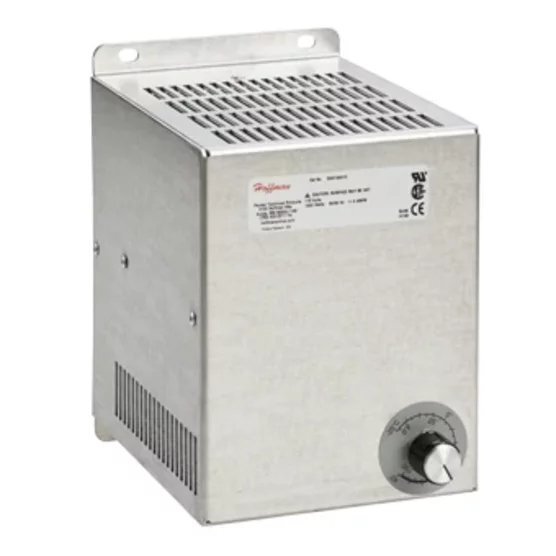 Enclosure Heaters - Features: Easy To Install