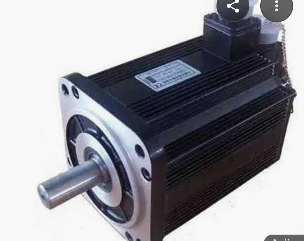 Ac Servo Motor - Color: Black