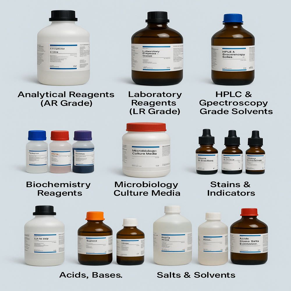 Lab Chamicals - Color: Transparent