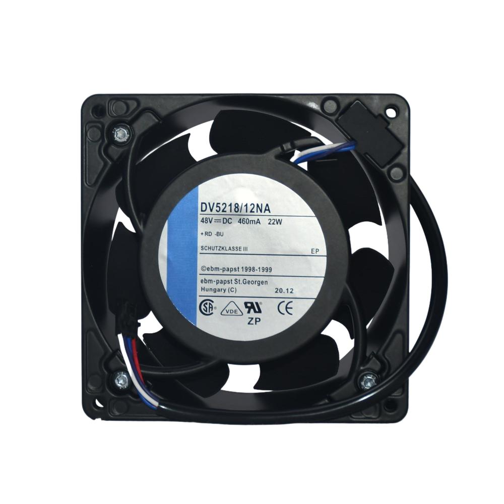 EBM PAPST DV5218/12NA 48V 22W 8025mm METAL Ventilation 3000RPM Axial Cooling Fan