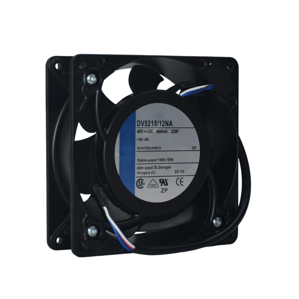 EBM PAPST DV5218/12NA 48V 22W 8025mm METAL Ventilation 3000RPM Axial Cooling Fan