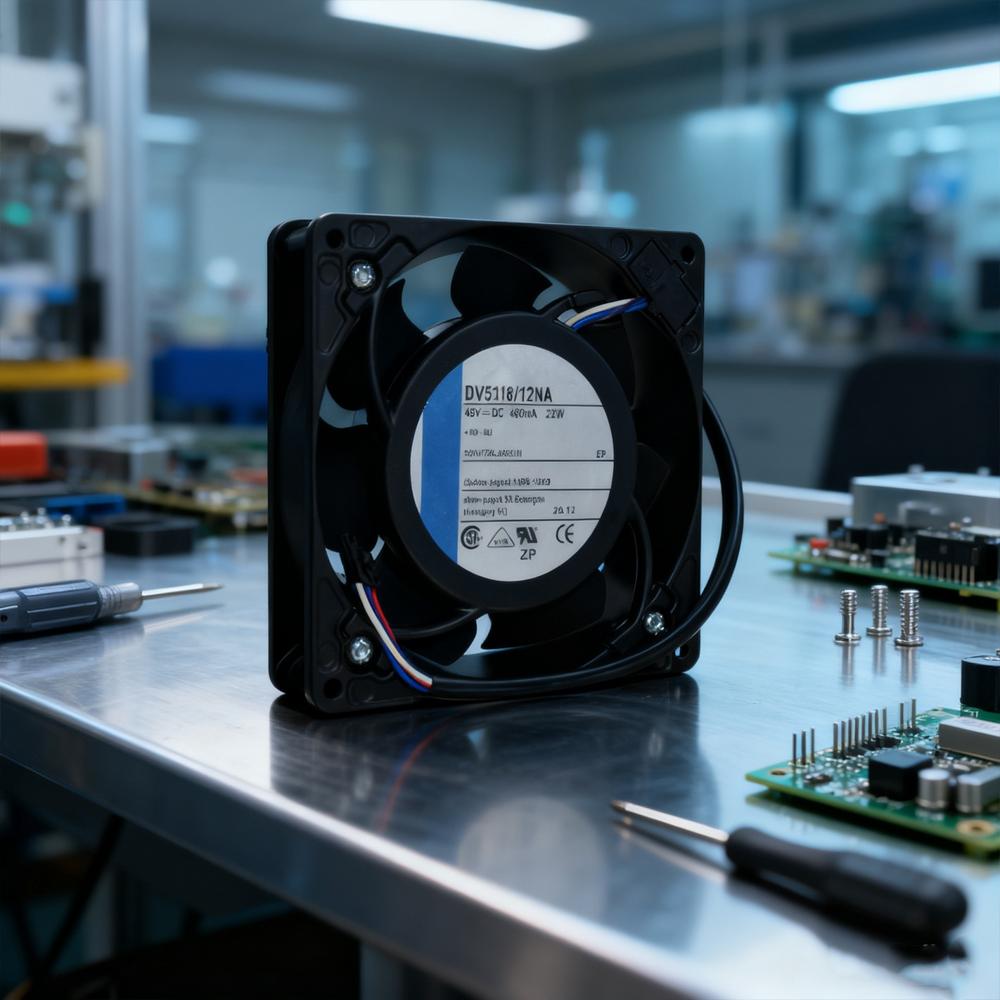 EBM PAPST DV5218/12NA 48V 22W 8025mm METAL Ventilation 3000RPM Axial Cooling Fan