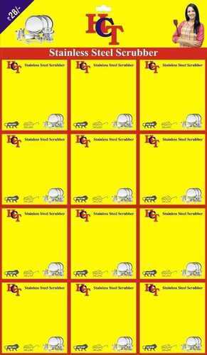 Stainless Steel Portable Dish Scrubber Packaging