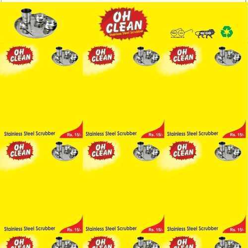 Stainless Steel Scrubber Blister Card