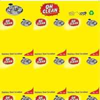 Stainless Steel Scrubber Blister Card