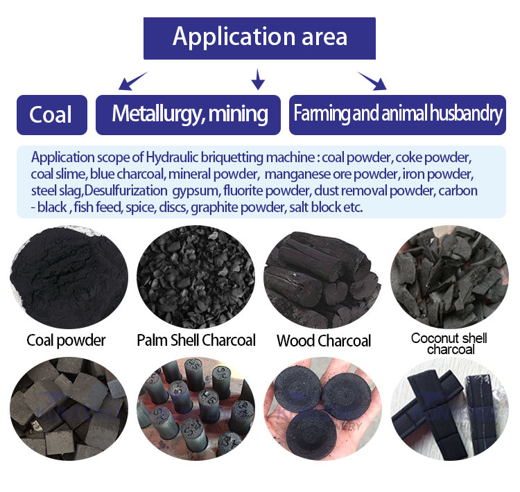 Integrated coal block pressing machine stainless steel high-pressure hydraulic forming machine Charcoal Briquetting Machine