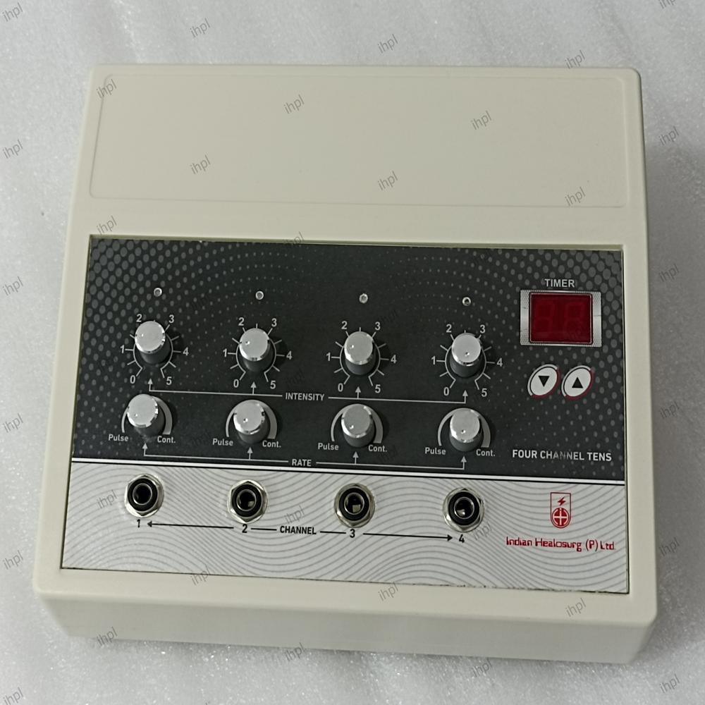 Four Channel Tens - Ergonomic Lightweight Design | Portable Pain Relief With Adjustable Intensity