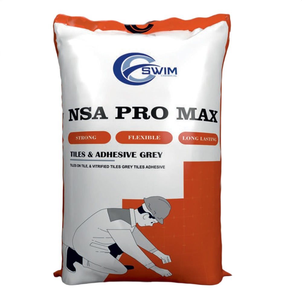 Nsa Pro Max Grey Tile Adhesive - Features: Water Resistant