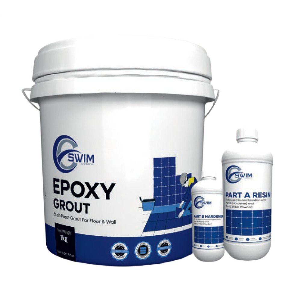 3 Part Epoxy Grout - Color: White
