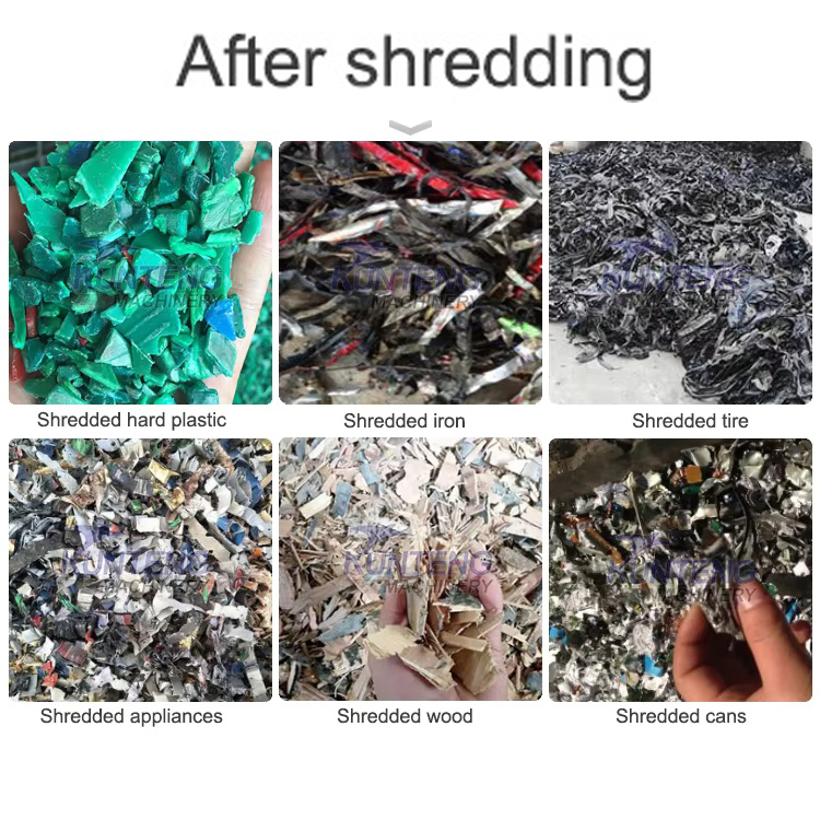 Industrial Scrap Car Body Shell Shredder Machine