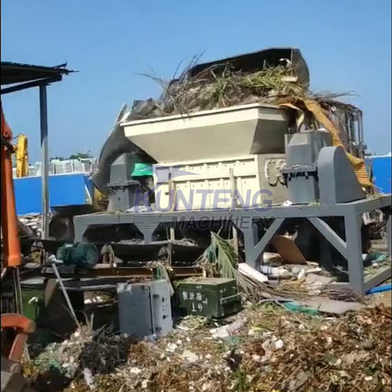 Industrial Scrap Car Body Shell Shredder Machine
