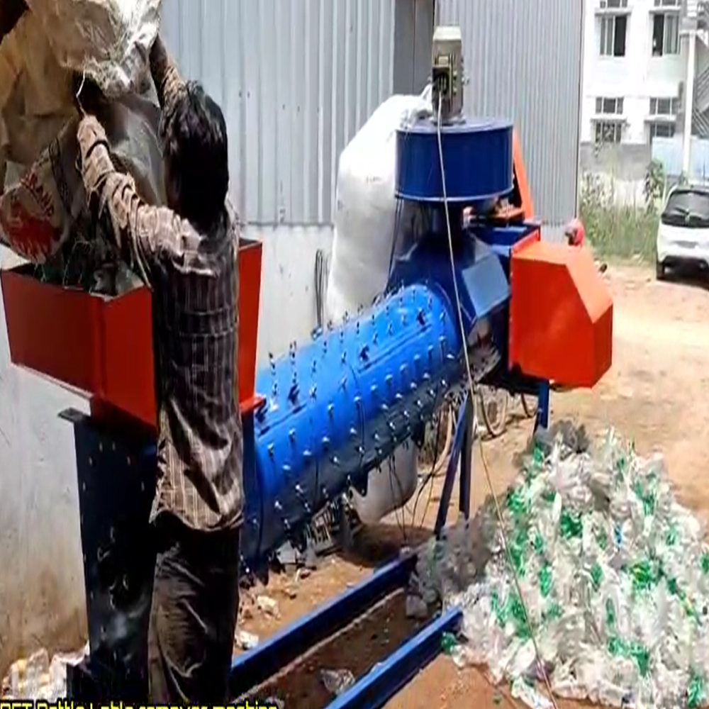 PET BOTTLES LABEL REMOVER