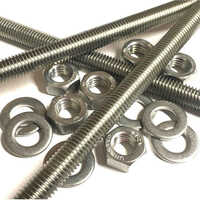 Stud And Nut - Color: Silver