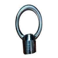 304 Stainless Steel Eye Nut - Color: Silver