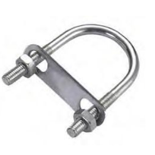 U Bolts - Color: Silver