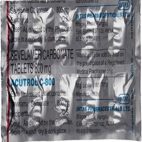 Acutrol C 800 mg Tablet