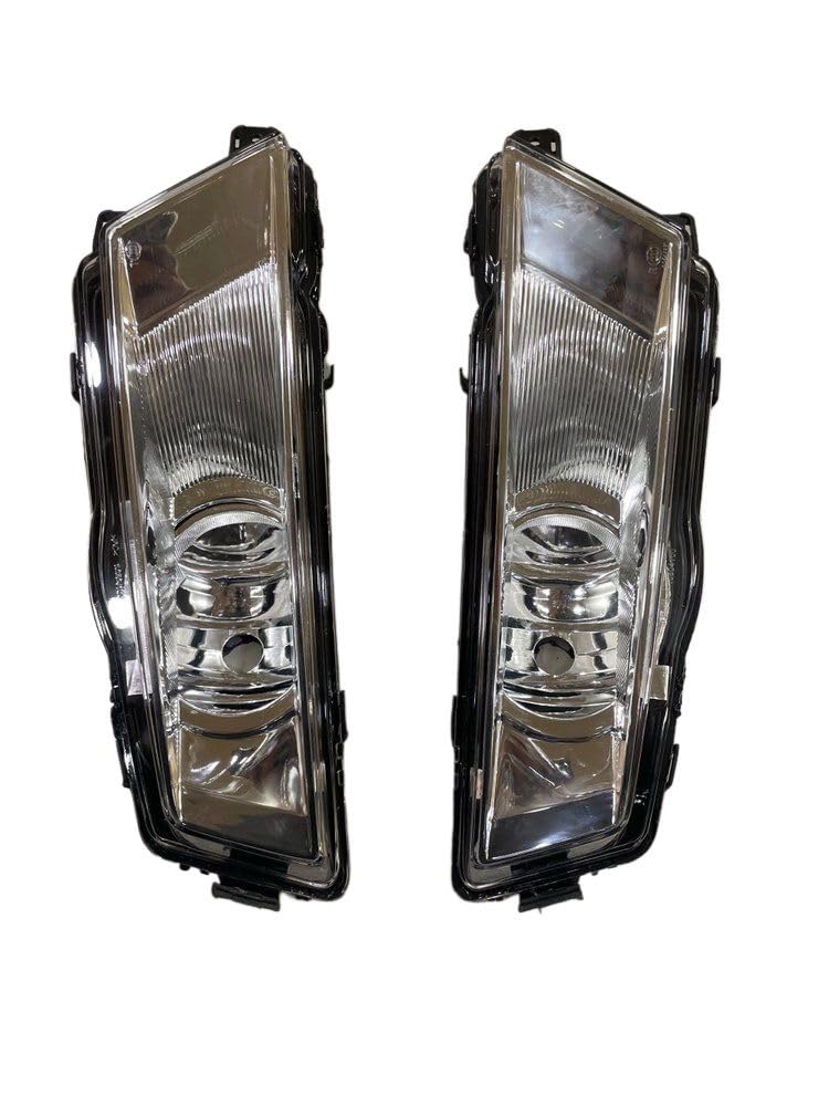 K D Fog Lamp Set For Skoda Rapid Type 2 White (2016-Now) Pair - Body Material: Plastic