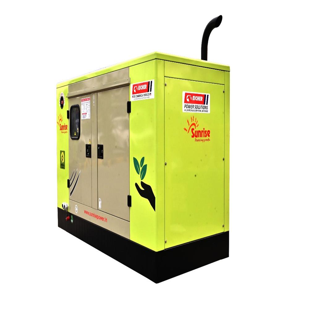 25 Kva Escort Dg Set - Color: Green