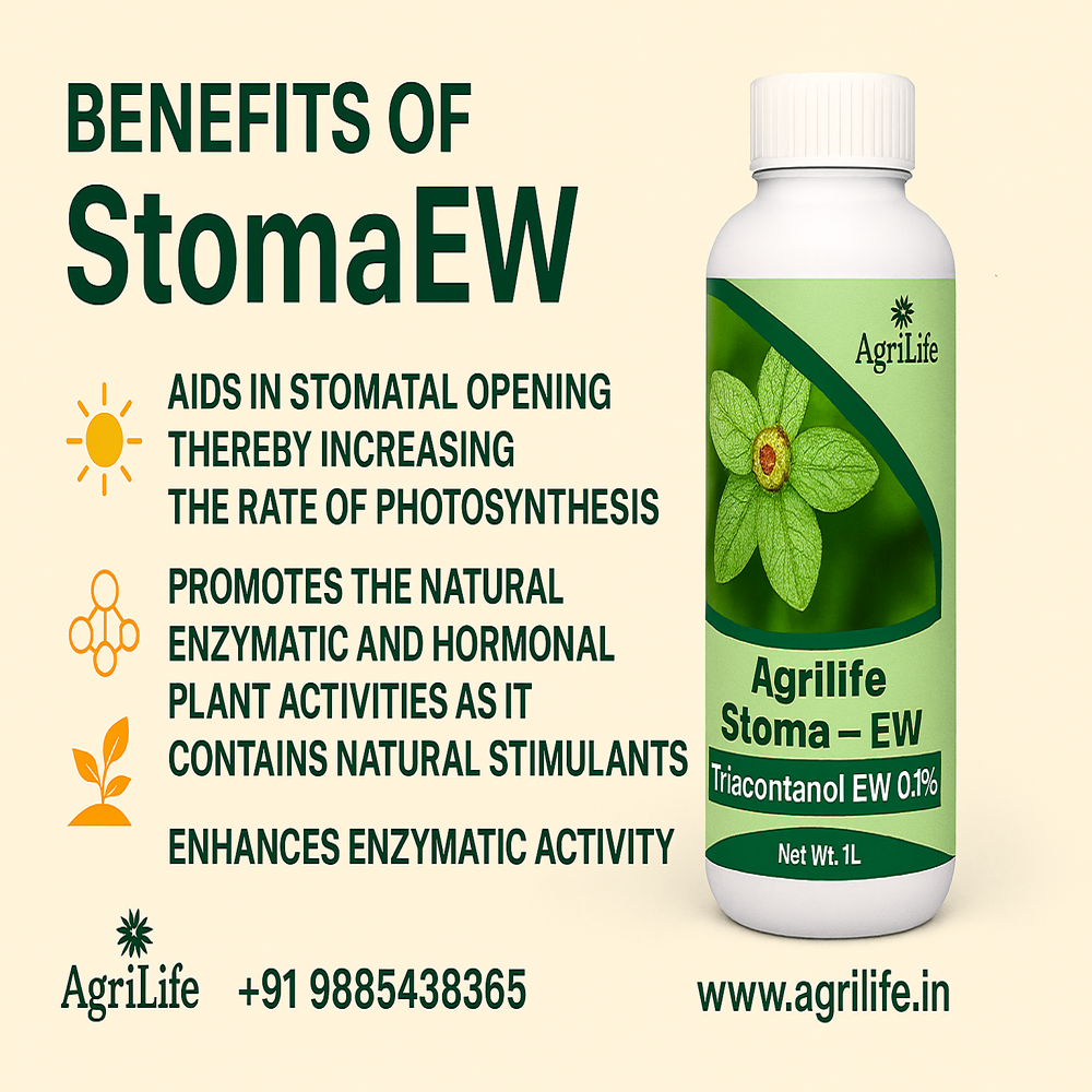 Stoma EW (Triacontanol EW 0.1 %) Plant Growth Promoters