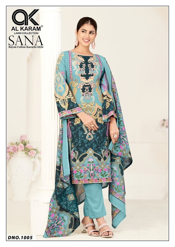 Alkaram Sana Vol-1 Karachi Dress Material