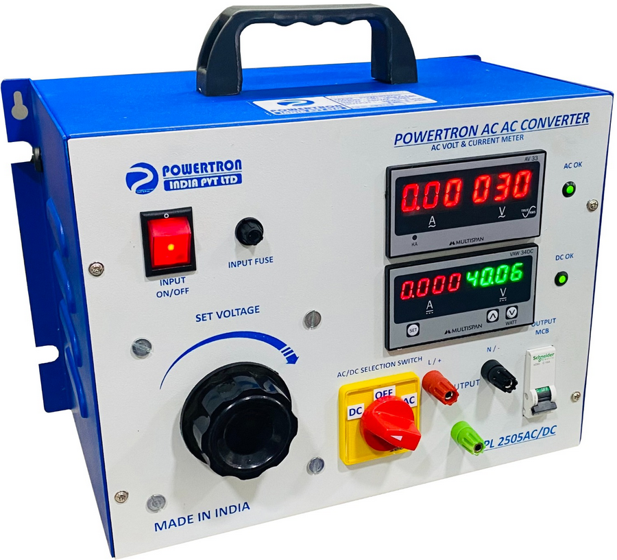 AC VARIAC CONTROLLED POWER SUPPLY