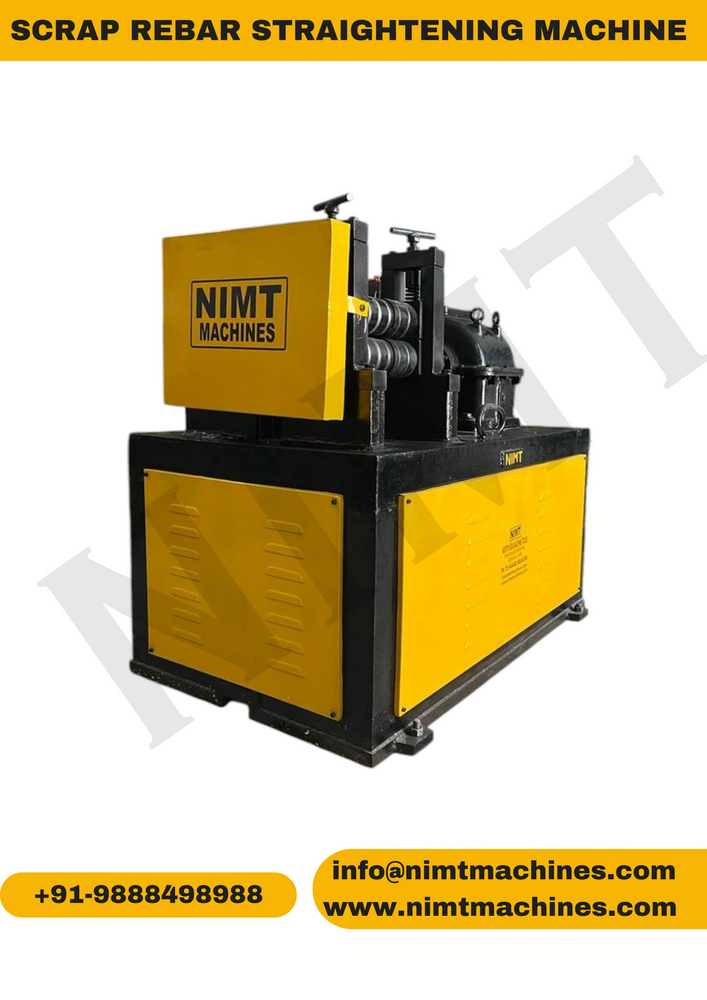 Scrap Rebar Straightening Machine