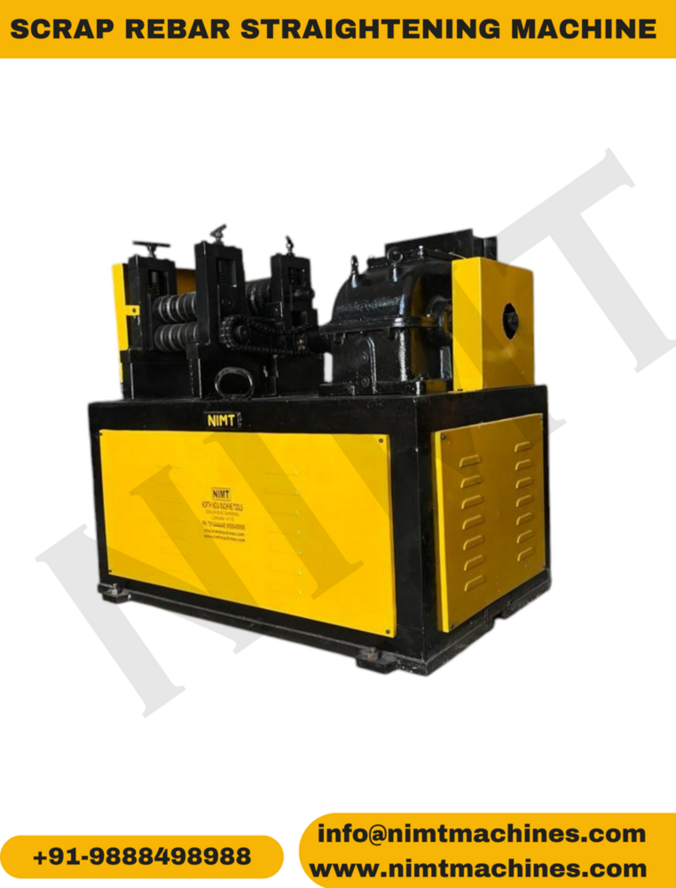 Scrap Rebar Straightening Machine