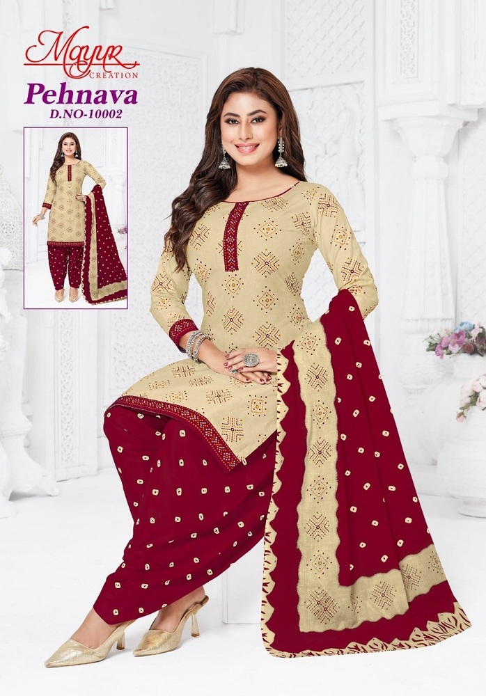 Mayur Pehnava Vol-10 Dress Material