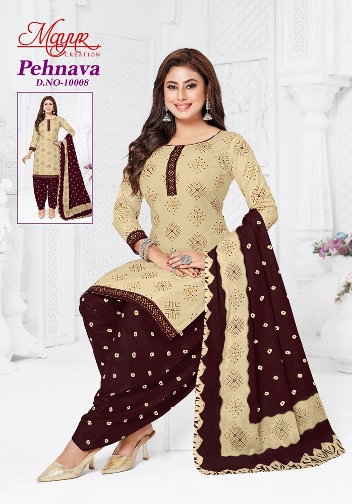 Mayur Pehnava Vol-10 Dress Material