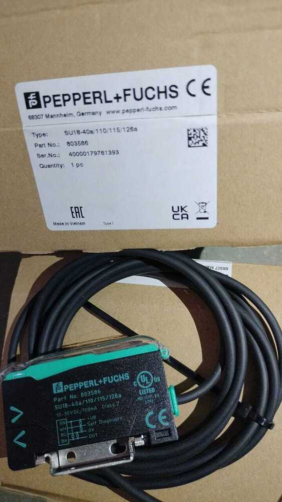 PEPPERL FUCHS PROXIMITY SENSOR, SU18-40A/110/115/126A